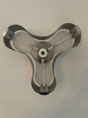Studio Italia TRIS-AP Chrom Wandleuchte