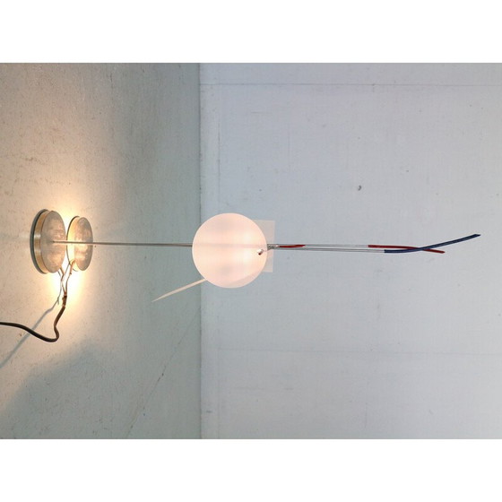 Image 1 of Vintage Metall-Tischlampe "Fukushu" von Ingo Maurer, Deutschland 1980