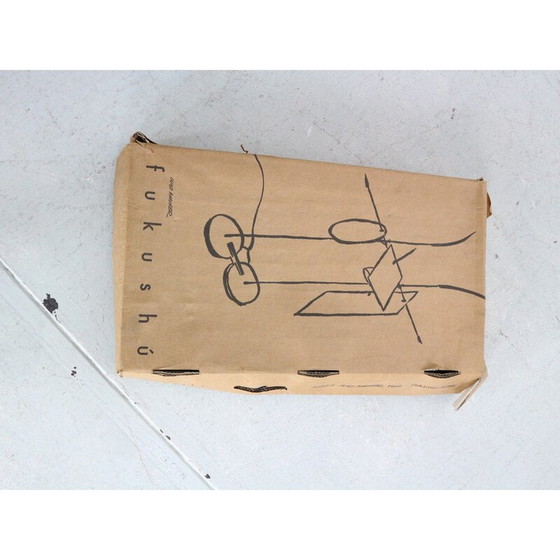 Image 1 of Vintage Metall-Tischlampe "Fukushu" von Ingo Maurer, Deutschland 1980