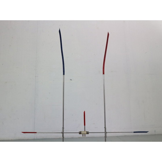 Image 1 of Vintage Metall-Tischlampe "Fukushu" von Ingo Maurer, Deutschland 1980