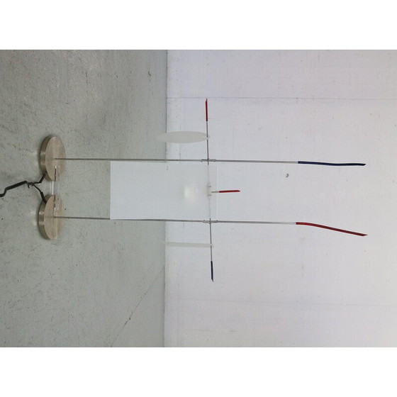 Image 1 of Vintage Metall-Tischlampe "Fukushu" von Ingo Maurer, Deutschland 1980