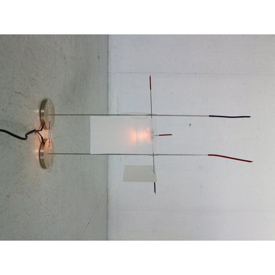 Image 1 of Vintage Metall-Tischlampe "Fukushu" von Ingo Maurer, Deutschland 1980