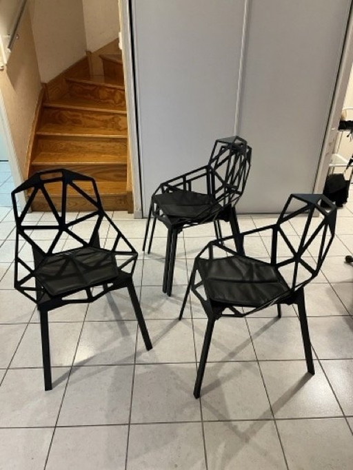 4x Magis Stühle Chair