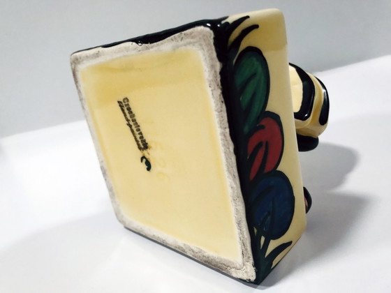 Image 1 of Aschenbecher Kaninchen - Vide Poche - Steingut - Art Deco - Ditmar Urbach - 1930
