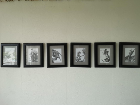 Image 1 of 6 x Zeichnungen von Peter Breedijk