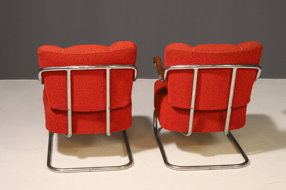 Image 1 of Paar Freischwinger-Sessel Bauhaus | Thonet, 1930er Jahre