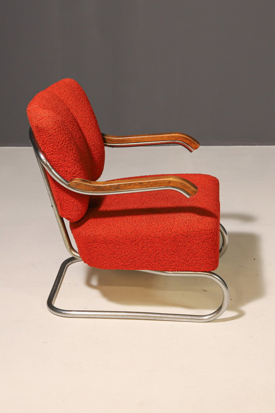 Image 1 of Paar Freischwinger-Sessel Bauhaus | Thonet, 1930er Jahre