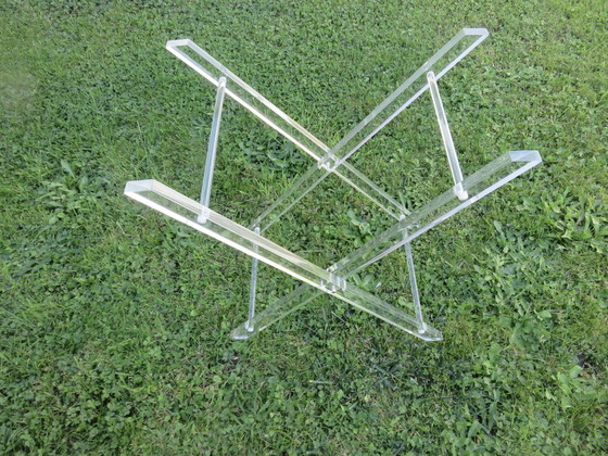 Image 1 of Beistelltisch Aus Plexiglas Roche Bobois, 1970