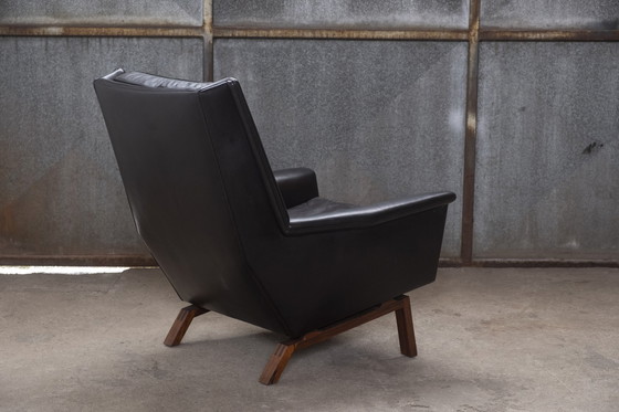 Image 1 of Sessel im dänischen Design mit hoher Rückenlehne