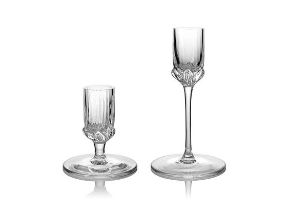 Image 1 of 3x Kristallkerzenhalter + Schale