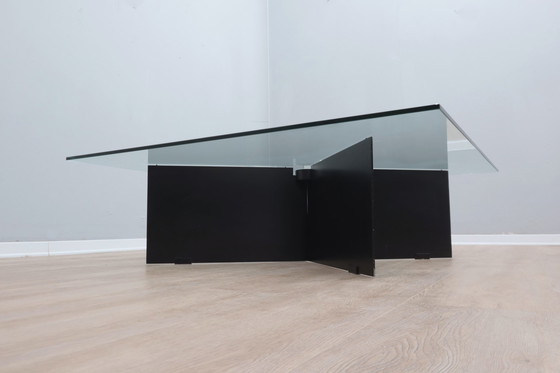 Image 1 of Großer Couchtisch aus den 1980er Jahren, entworfen von Helg & Albini Studio