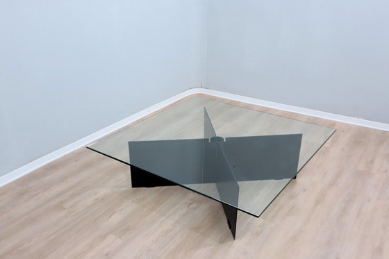 Image 1 of Großer Couchtisch aus den 1980er Jahren, entworfen von Helg & Albini Studio