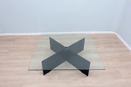 Image 1 of Großer Couchtisch aus den 1980er Jahren, entworfen von Helg & Albini Studio