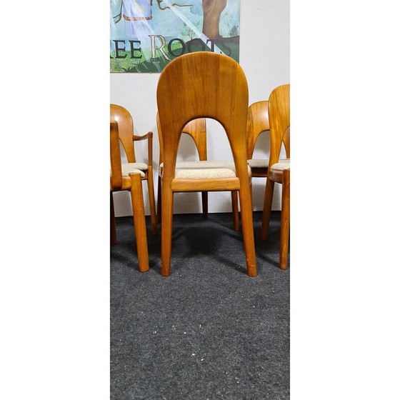 Image 1 of 6 Esszimmerstühle aus Teakholz von Niels Koefoed für Hornslet, Dänemark