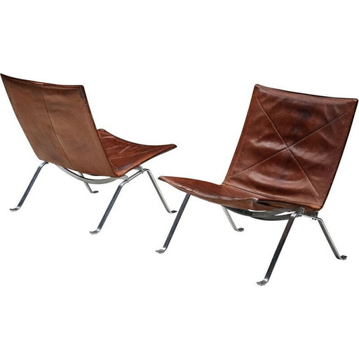 Vintage Pk 22 Sessel von Poul Kjaerholm, 1960er Jahre