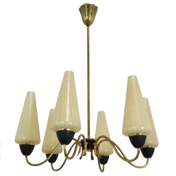 Image 1 of Sputnik 1950er Hängelampe