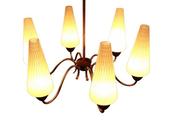 Image 1 of Sputnik 1950er Hängelampe