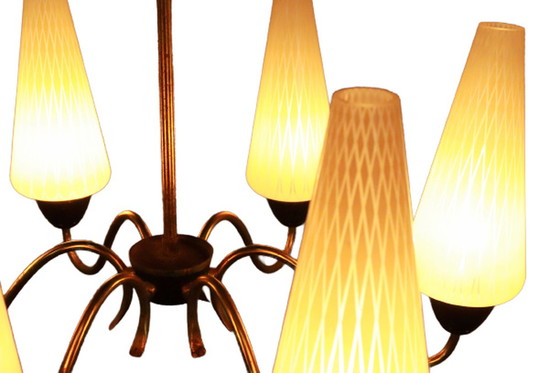 Image 1 of Sputnik 1950er Hängelampe