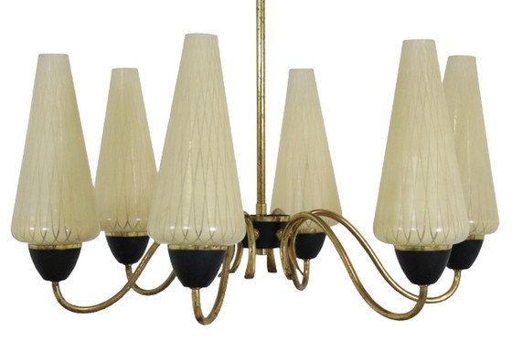 Image 1 of Sputnik 1950er Hängelampe