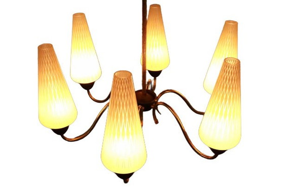 Image 1 of Sputnik 1950er Hängelampe