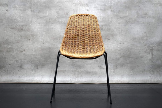 Image 1 of Mid-Century Sessel mit Fußhocker von Gian Franco Legler für Legler, 1950er, 2er Set 