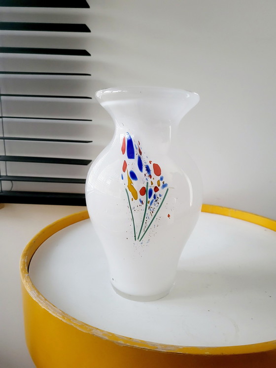 Image 1 of Val Saint Lambert Studio Cristal Vase, nummeriert Dez 17/86, Lüttich, 1980er Jahre