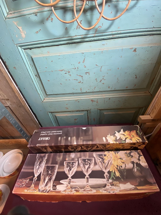 Image 1 of 12X Kristall D'Arques Weingläser Durand Tornade