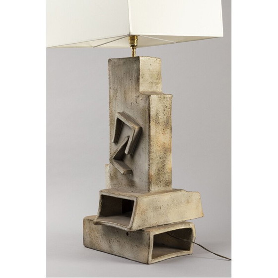 Image 1 of Vintage-Keramiklampe von Marius Bessone, 1960