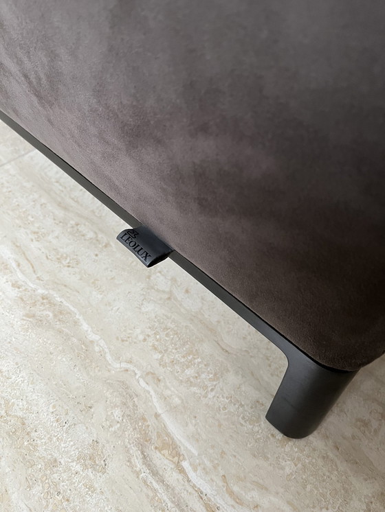 Image 1 of 2x Leolux Felizia Sofa, Stoff Alcantara 5141Taupe