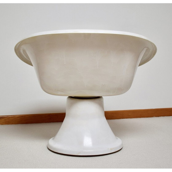 Image 1 of Vintage Mercurio Sessel aus weißem Acrylmethacrylat von Claude Courtecuisse für Cataneo, 1967