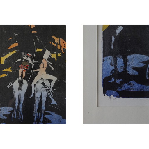 Klassische Lithographie von Michael Casford