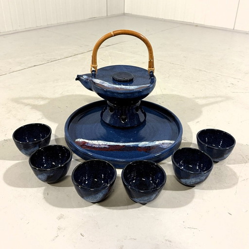 Steingut-Teeservice Unica 1980-90'S