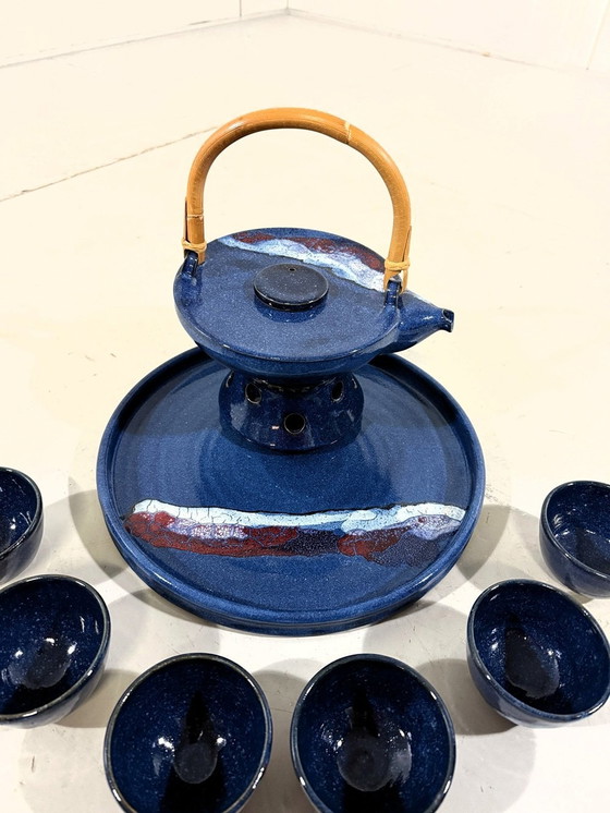 Image 1 of Steingut-Teeservice Unica 1980-90'S