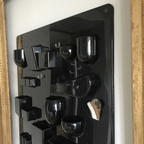 Image 1 of Vintage-Wandregal von Dorothée Becker Maurer für Usten-silo, 1970