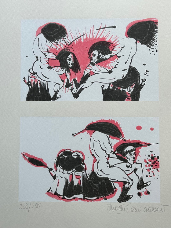 Image 1 of Siebdruck Annelies Van Dooren