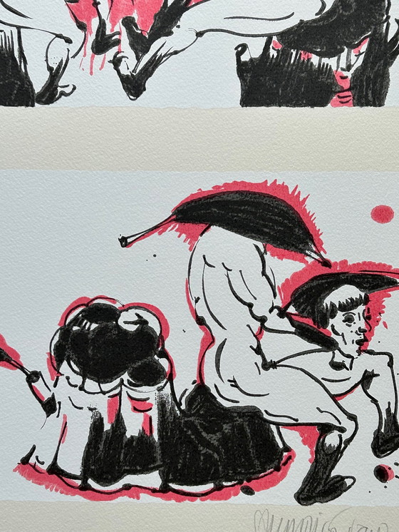 Image 1 of Siebdruck Annelies Van Dooren