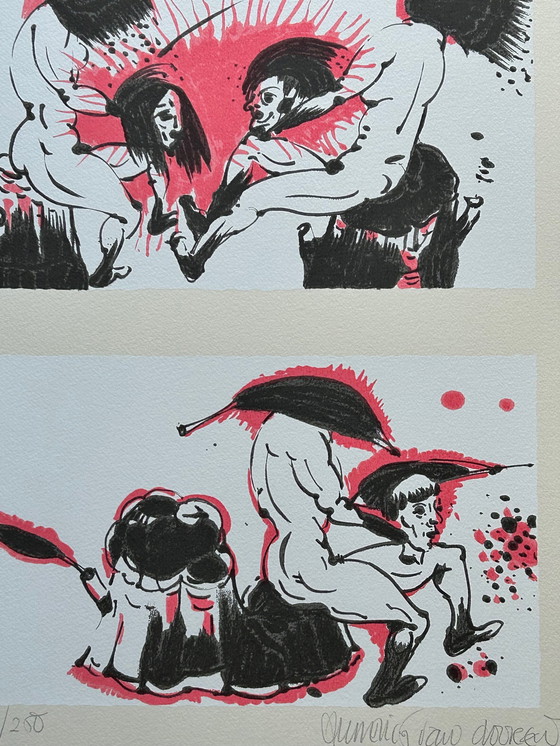 Image 1 of Siebdruck Annelies Van Dooren