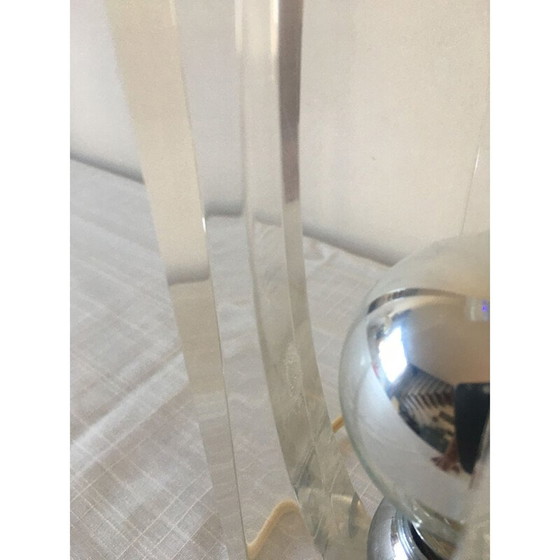 Image 1 of Vintage-Lampe aus Plexiglas von Michel Dumas