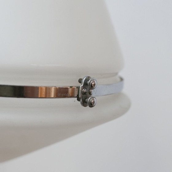 Image 1 of Opaline zweifarbige Pendelleuchte von Peter Behrens, Deutschland 1930er Jahre