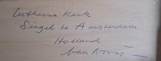 Image 1 of Winter in Amsterdam von A. Van Noort