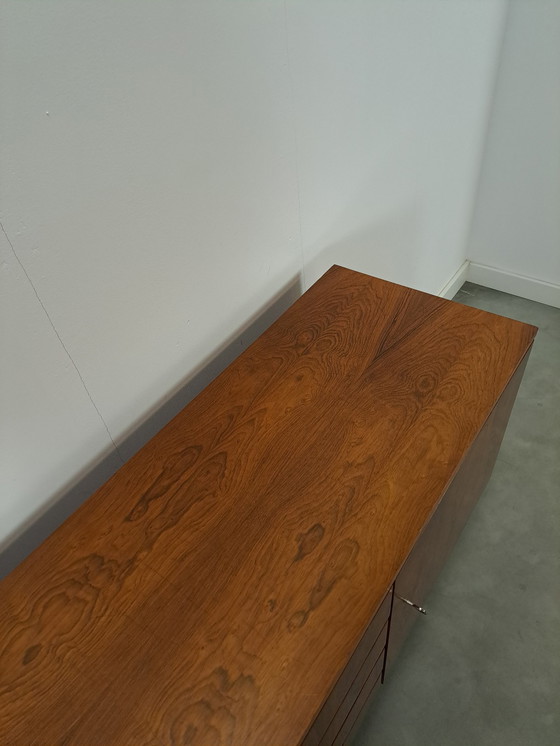 Image 1 of Sideboard Rio Palisanderfurnier mit Chromfüßen und Schubladen