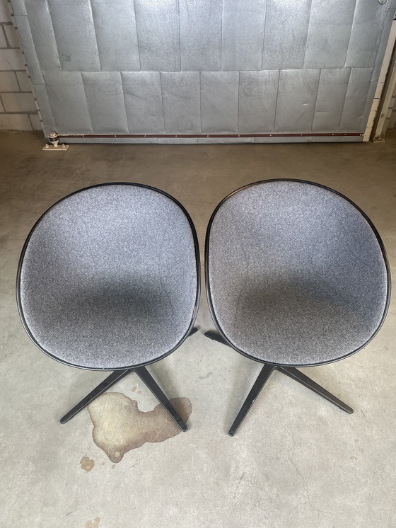 Image 1 of 2X Fritz Hansen Rin Stuhl