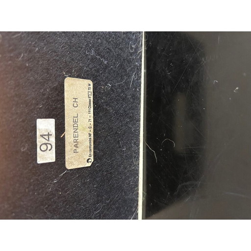 Vintage-Lampe in Beige und Gold für Maison le Dauphin, 1970