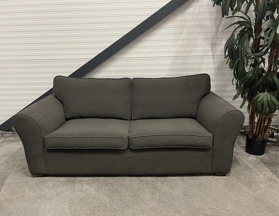 Image 1 of Schönes Teddy Stoffsofa 2X 2.5 Sitzer Sofa Set