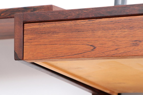 Image 1 of Modulares Wandsystem aus dunklem Holz von Kai Kristiansen - FM Møbler