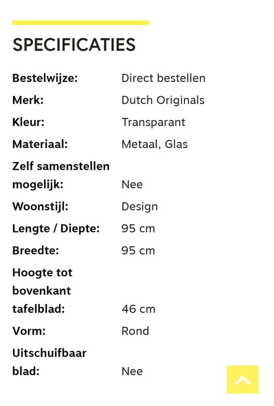 Image 1 of Dutch Originals Gt 427 Tisch