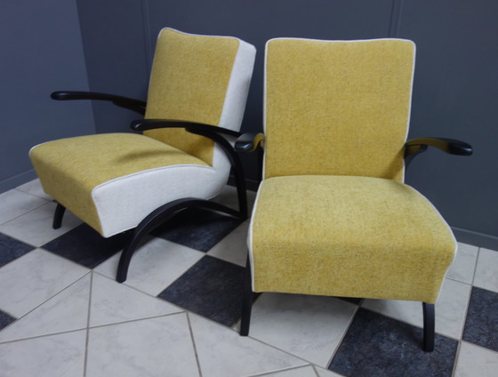 Image 1 of 2x Jindřich Halabala Stuhl