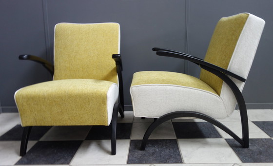 Image 1 of 2x Jindřich Halabala Stuhl