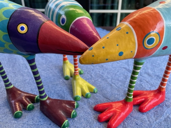 Image 1 of 3x Fridolinvögel von Robert Mayr