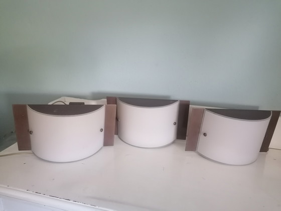 Image 1 of 3x Italienische Vintage-Wandlampe